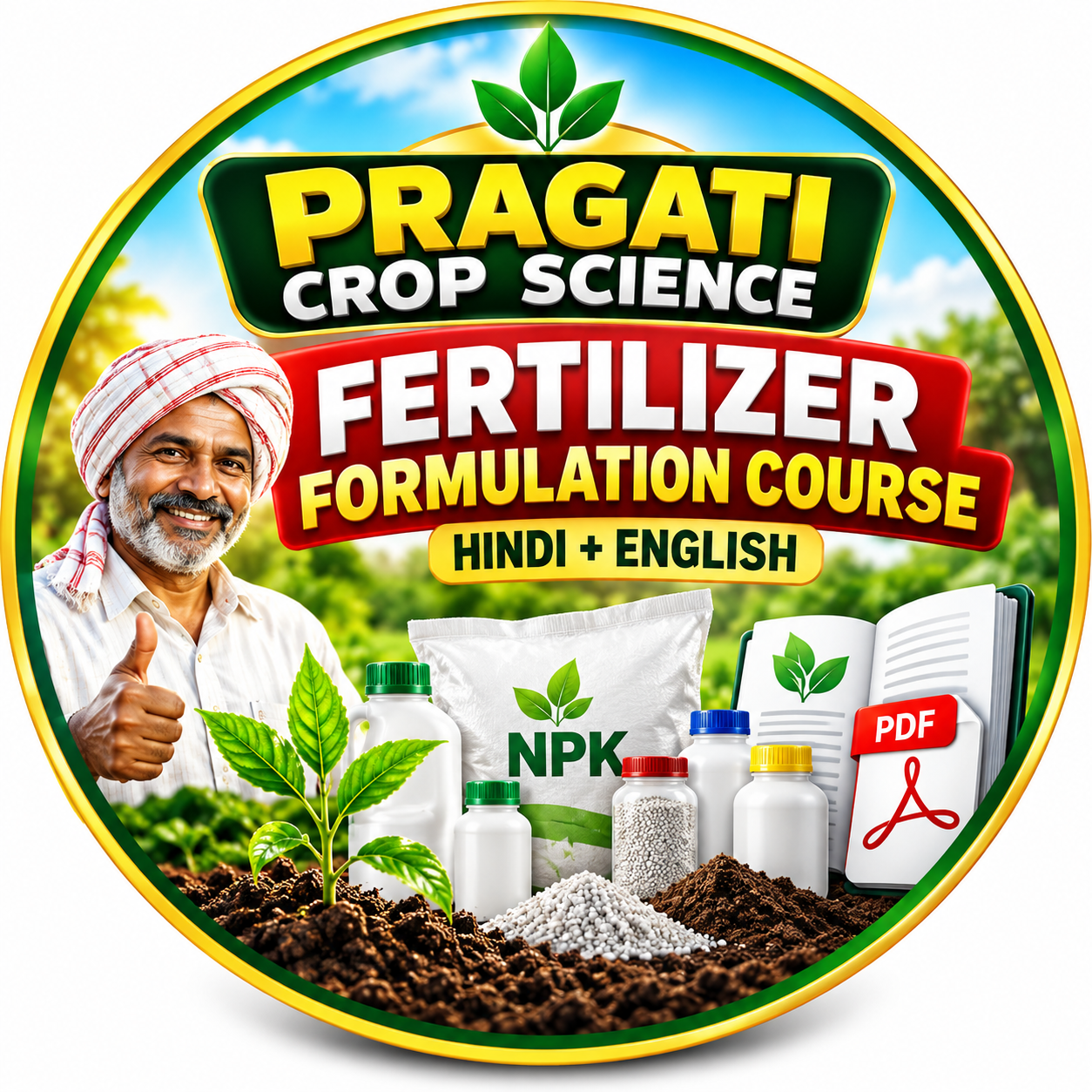 PRAGATI CROP SCIENCE – FERTILIZER FORMULATION COURSE (Hindi + English)